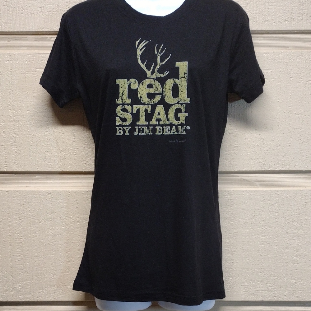 Red Stag by Jim Beam Black T-Shirt L